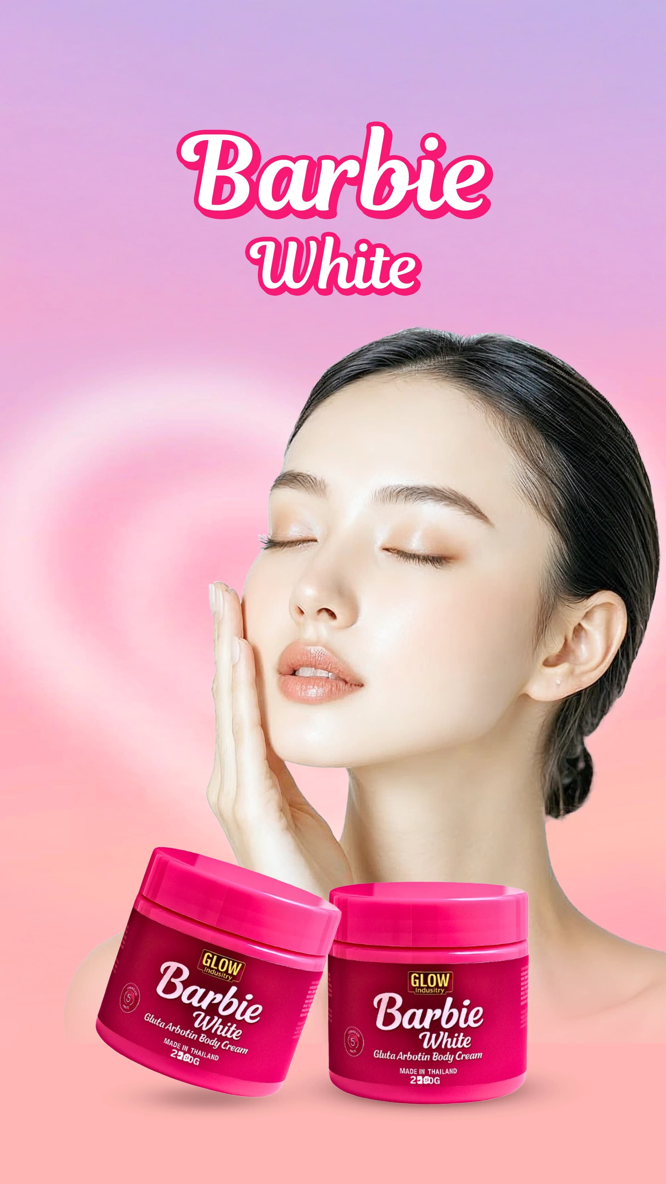 barbie-white-body-cream