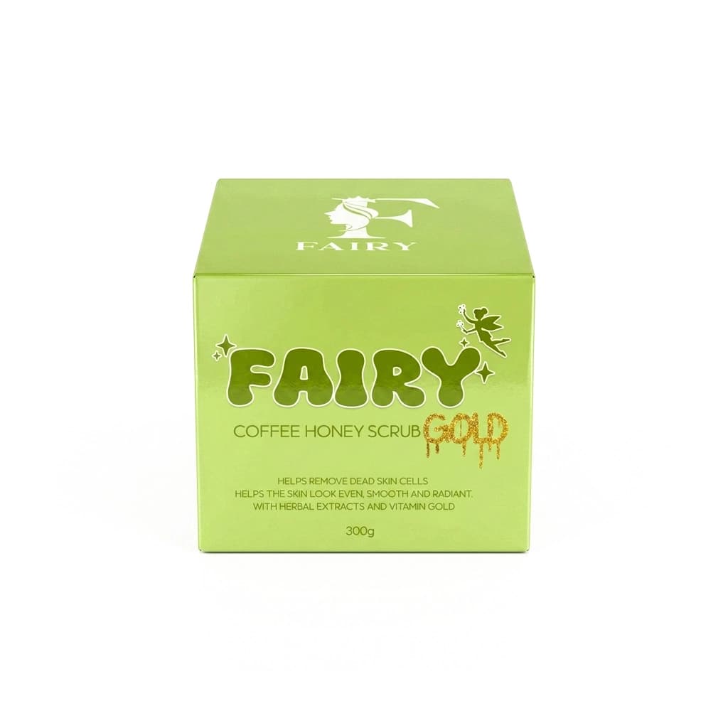 Fairy Coffee Honey Scrub Gold